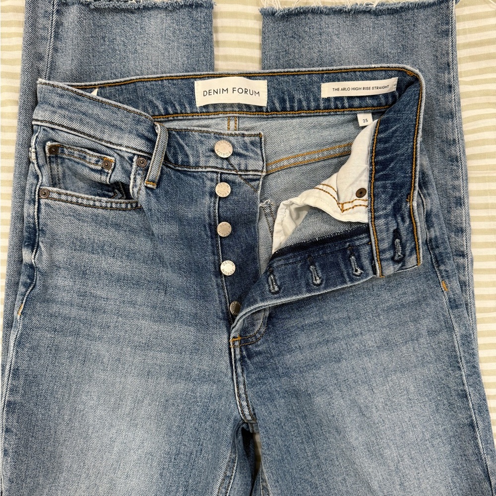 Denim Forum High Rise Blue Jeans